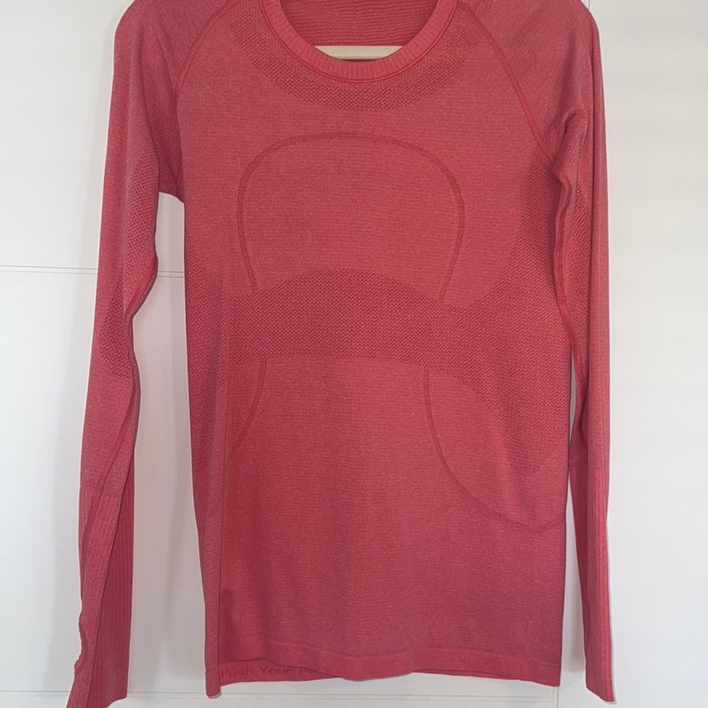 Lululemon Swiftly tech long sleeve, pink